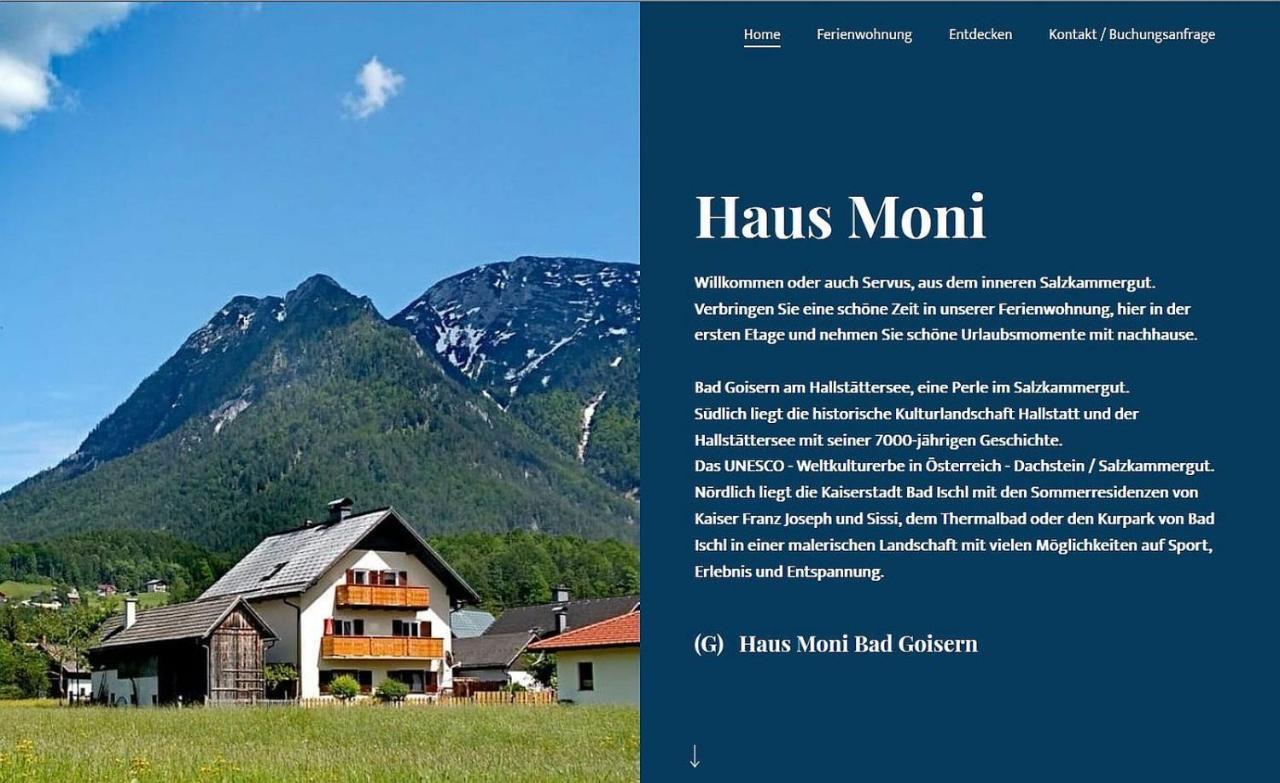 Ferienwohnung Haus Moni Bad Goisern am Hallstättersee Exterior foto